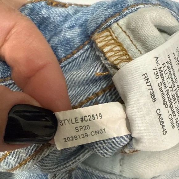 💙 Madewell The Perfect Vintage Jean – Fitzgerald Wash (Zipper Fly) | Size 24 👖 - Picture 6 of 6